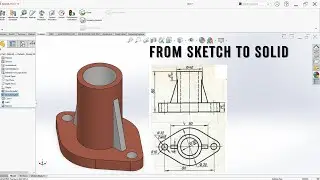 From Sketch to Solid: Your First Simple Part in SolidWorks