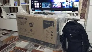 РАСПАКОВКА ТЕЛЕВИЗОРА HARTENS HTY-32H06B-VZ 32/SMART TV.