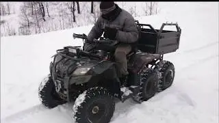 Hammer tipper зимой