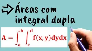 EXERCÍCIOS DE ÁREAS COM INTEGRAL DUPLA  | Integral Dupla