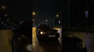 Ночной город, полный бак бензина, ты один с мыслями один на один #bmw #bmwe87