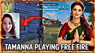 Tamanna playing Free fire || playing ff championship in live || fans of tamanna