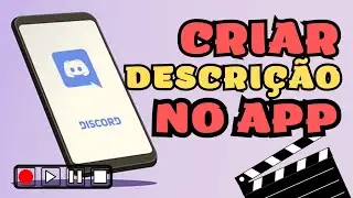 COMO CRIAR UMA DESCRIÇÃO NA CONTA DO APLICATIVO DISCORD