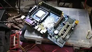 desktop motherboard repair # ddr1 P4 motherboard 