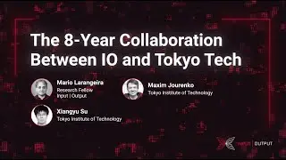 The 8-year collaboration between Input | Output and Tokyo Tech - Part 1