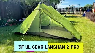 3F UL Gear Lanshan 2 Pro Tent - The BEST trekking pole tent?