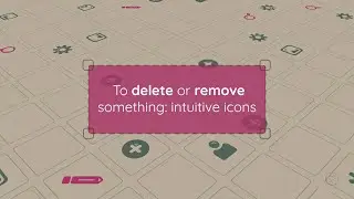 UX ideas: to delete or remove something: intuitive icons