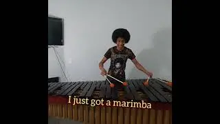 I Just Got A Marimba 😃🎵