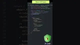React OTP Input 🔢 