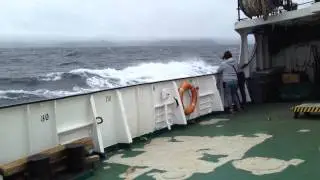 Т/х Гипанис. Шторм ч5