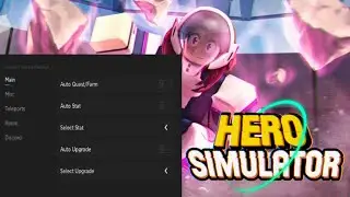 [NEW] Roblox Hero Simulator Script  |  AutoFarm GUI | Auto Quest | And More! Pastebin 2022