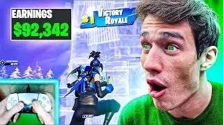 I Spectated the SWEATIEST CONTROLLER PLAYER In Fortnite...