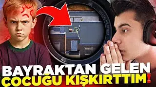 BAYRAKTAN GELEN ÇOCUĞU KIŞKIRTTIM! ( PUBG MOBİLE )
