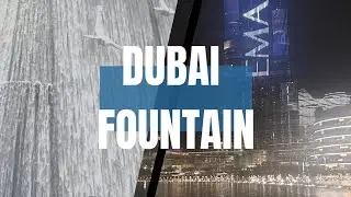 Dubai fountain #dubaitouristattraction