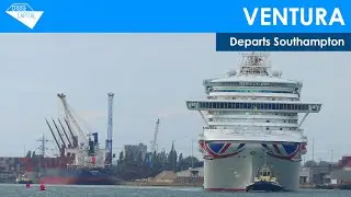 Ventura departs Southampton (24/09/2023)