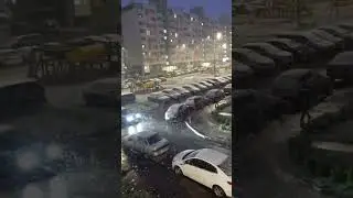 Страстная пятница.....погода удивила.
