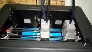 Conversion IDEX System Flashforge Creator Pro. Mas pruebas