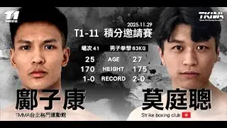 【T1-11】Kwong Tsz-hong vs. Mok Ting-chung - Men's Boxing 63KG Elite Group, November 29, 2025