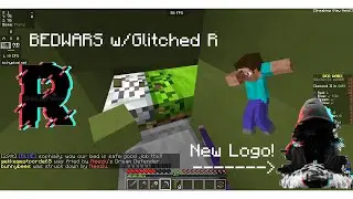 BREAKING A BED + BRIDE EGGING TO VICTORY!!! - Bedwars with @Glitched R - Part 2