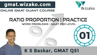 GMAT Ratio Proportion | Word Problems | GMAT Sample Questions | GMAT 650 level Question
