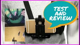 Chest Body Harness Mount Strap, Cellphone Holder Bracket, Mobile phone clip..