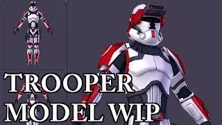 StarWars Commando [Blender 3D Timelapse]