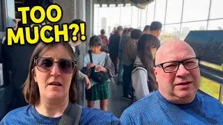 Osaka Castle Hike & CROWD Panic Attack! 😱 Then a $50 Budget Feast in Tokyo