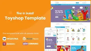 How to install Toyshop - Website Template For Kids Toys Shop