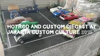Hotrod and Custom Diecast di Jakarta Custom Culture 2018