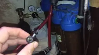 Страховочный дополнительный кран грубой регулировки для систем СО2