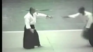 Hiroshi Isoyama at 1987 All-Japan Aikido Demonstration