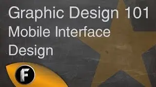 Graphic Design 101 - Mobile Interface design UI - Photoshop Tutorial