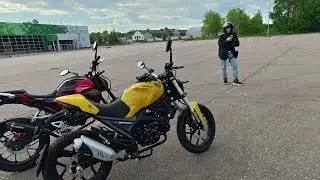 Comparison: VMC Monster Plus 125 vs. Promax CB 150 PR