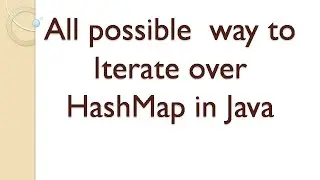 how to iterate map in java