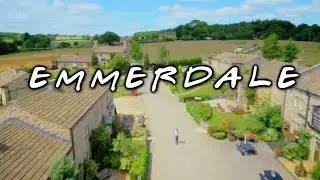 Emmerdale in the style of Friends