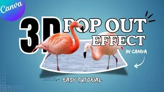 Create Stunning 3D Pop-Up Effect in Canva | Easy Step-by-Step Tutorial 