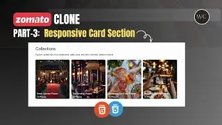 Part 3:  How To Make Zomato Website Using HTML, CSS  | Zomato Clone | HTML CSS Website | In Hindi