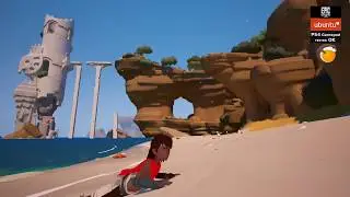 Lutris Epic Store Linux | Rime | GTX 1650 | Ubuntu 19.10 | Playable | 60 fps | gameplay