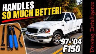 How To Improve 10th Gen F150 Suspension Handling: Sway Bar & End Link Install Harley Davidson & XLT
