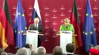 Путина в Германии приняли на отлично  8.04.13