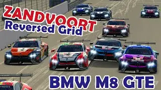 BMW M8 GTE at Zandvoort Reversed grid