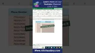 Excel Tutorials for Beginners | Excel Flash Fill Function
