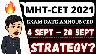 MHT CET 2021 🔥 MHT-CET 2021 Exam Dates Announced 🔥 Latest News & Update on 