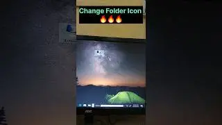 📁😲Change Folder Icon.....#shortvideo #ytshorts #viral #shorts