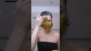 Эта маска обязательно должна высохнуть!