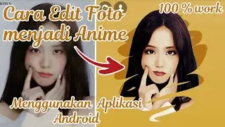 Mudah dan Simpel !! Cara edit Foto Menjadi Anime || by Diki Hidayat N