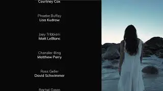Traditional scrolling credits for a video end-screen with a video 