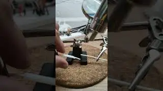 Filament welding with hot air station