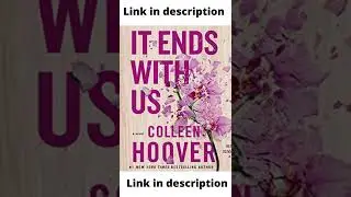 It Ends With Us by colleen Hover #bestaudiobooks #freeaudiobook #shorts