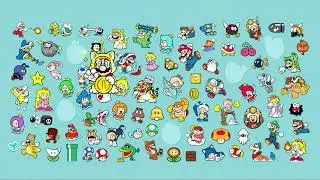 Completing level crow crown in Super Mario 3D World